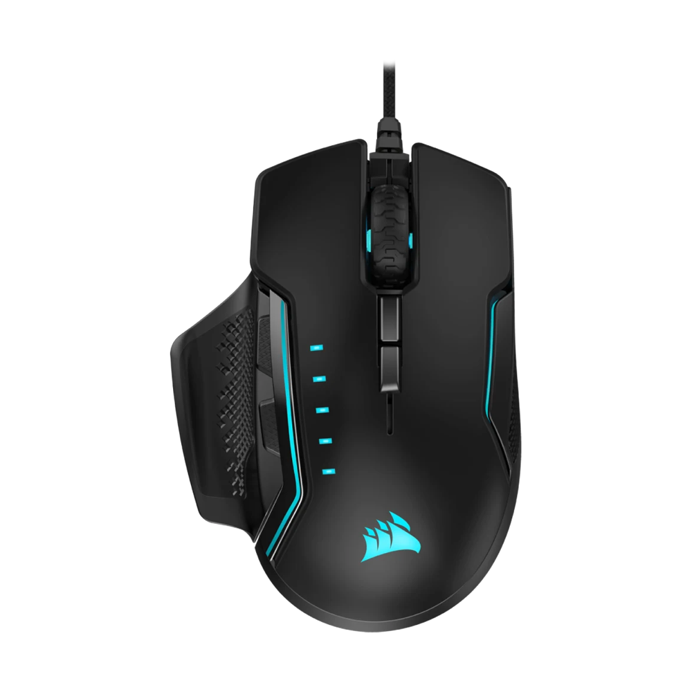 CORSAIR GLAIVE PRO RGB Wired Gaming Mouse (EU) - Black