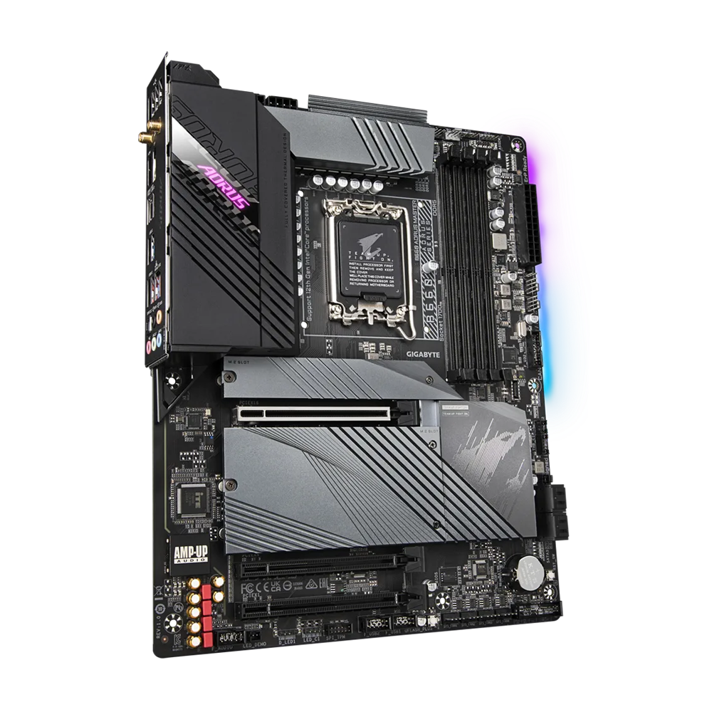 GIGABYTE B660 AORUS MASTER DDR5 (rev. 1.x) ATX Motherboard - Black
