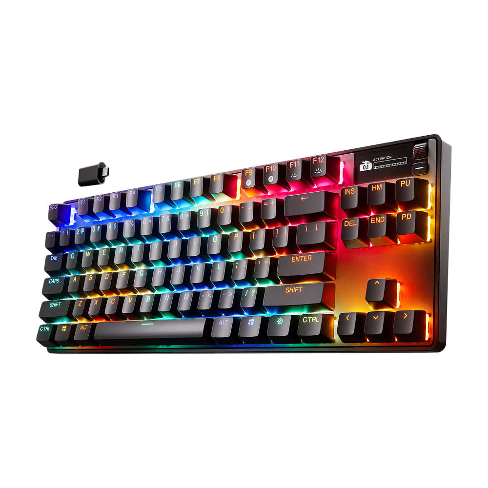 STEELSERIES APEX PRO TKL Gen 3 Wired Gaming Keyboard - Black