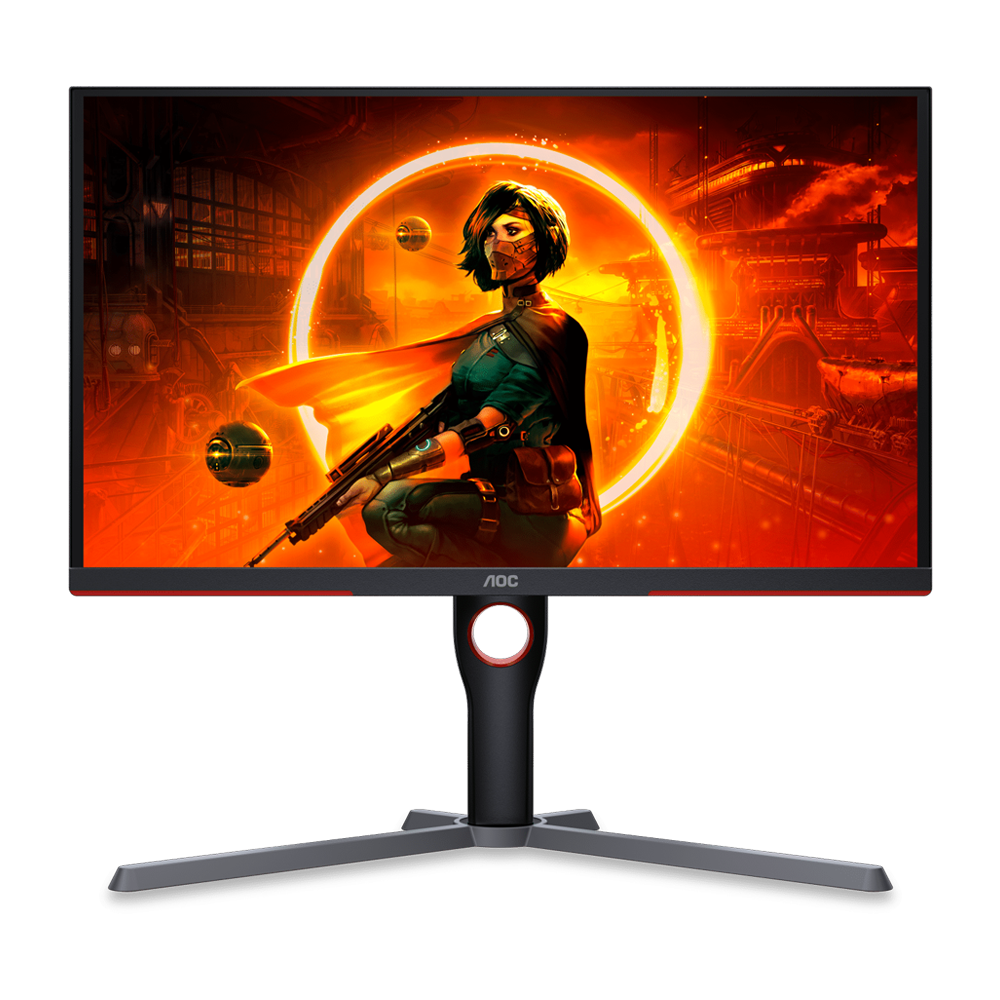 AOC 25G3ZM 25 Inch 240Hz FHD HDMI 2.0 0.5ms Gaming Monitor - Black