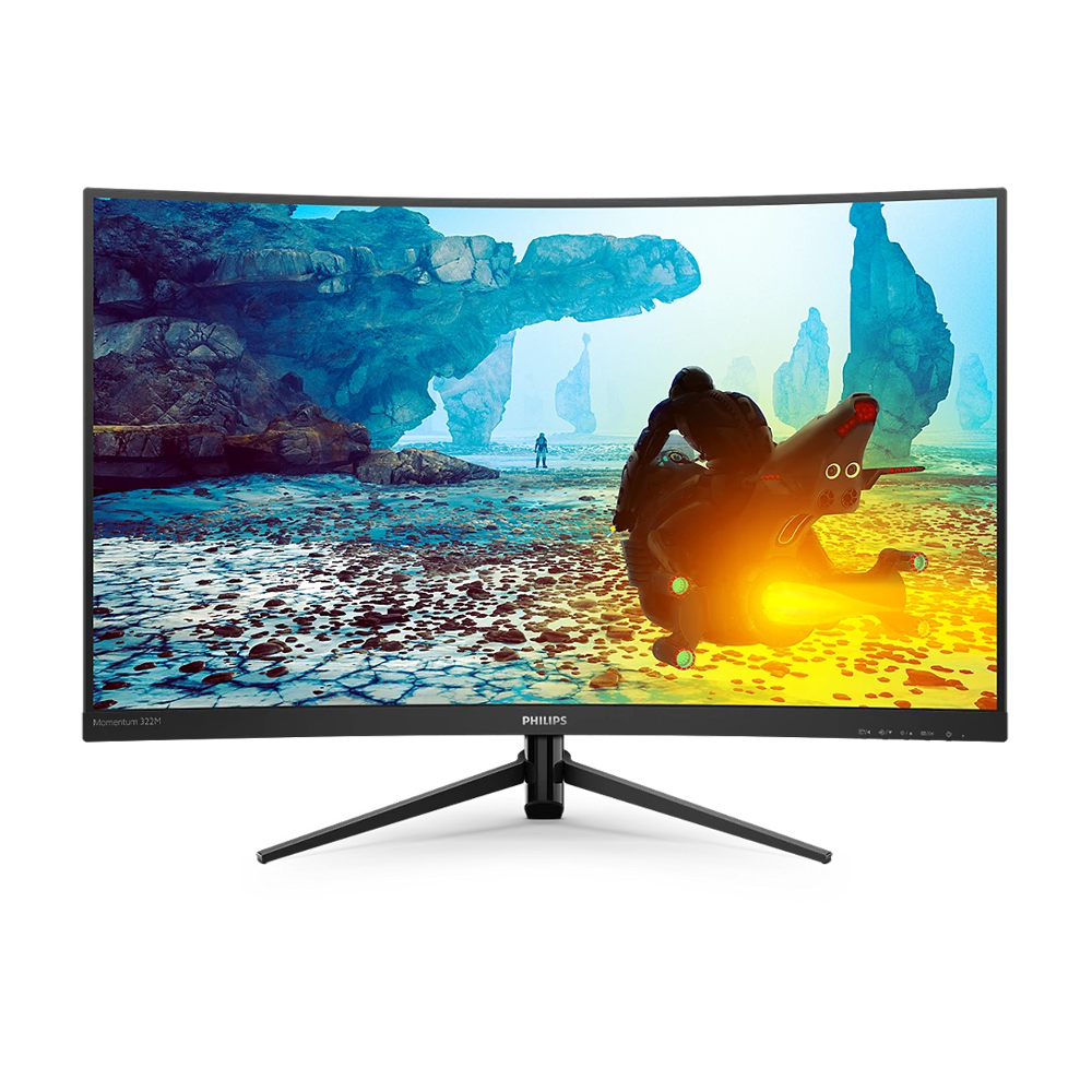 PHILIPS 322M8CP 32 Inch FHD 240Hz 0.5ms HDMI x 2 Curved Gaming Monitor - Black