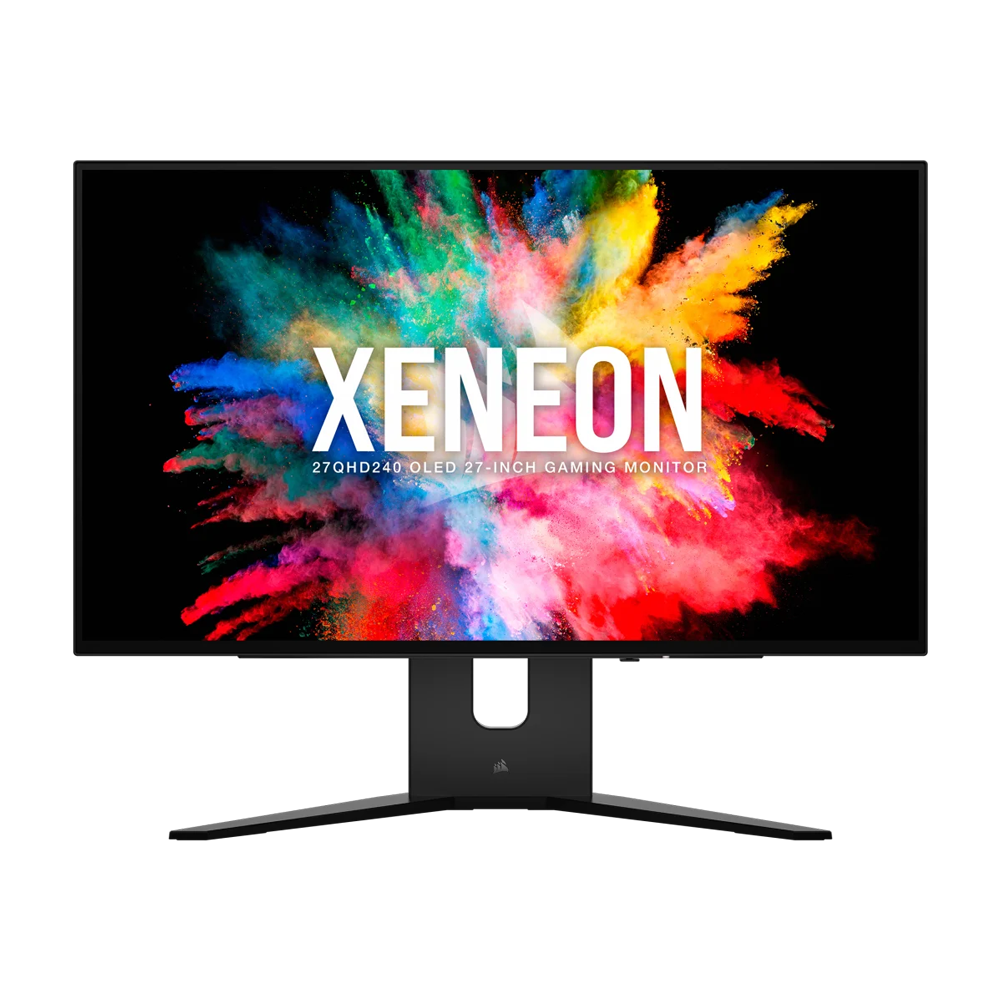 CORSAIR XENEON 27 Inch QHD 0.03 ms HDMI 2.1 OLED 240Hz Gaming Monitor - Black