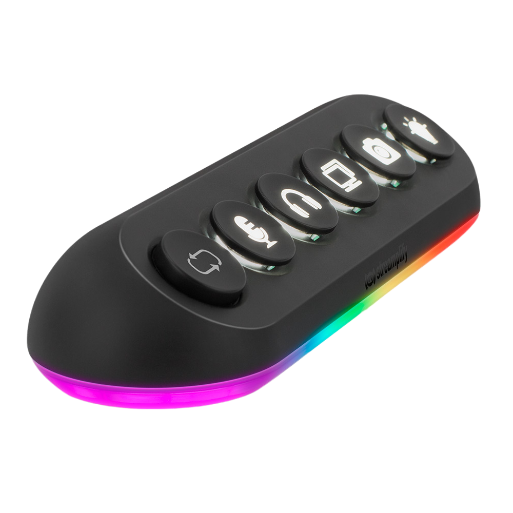 STREAMPLIFY HUB DECK 5 RGB - Black