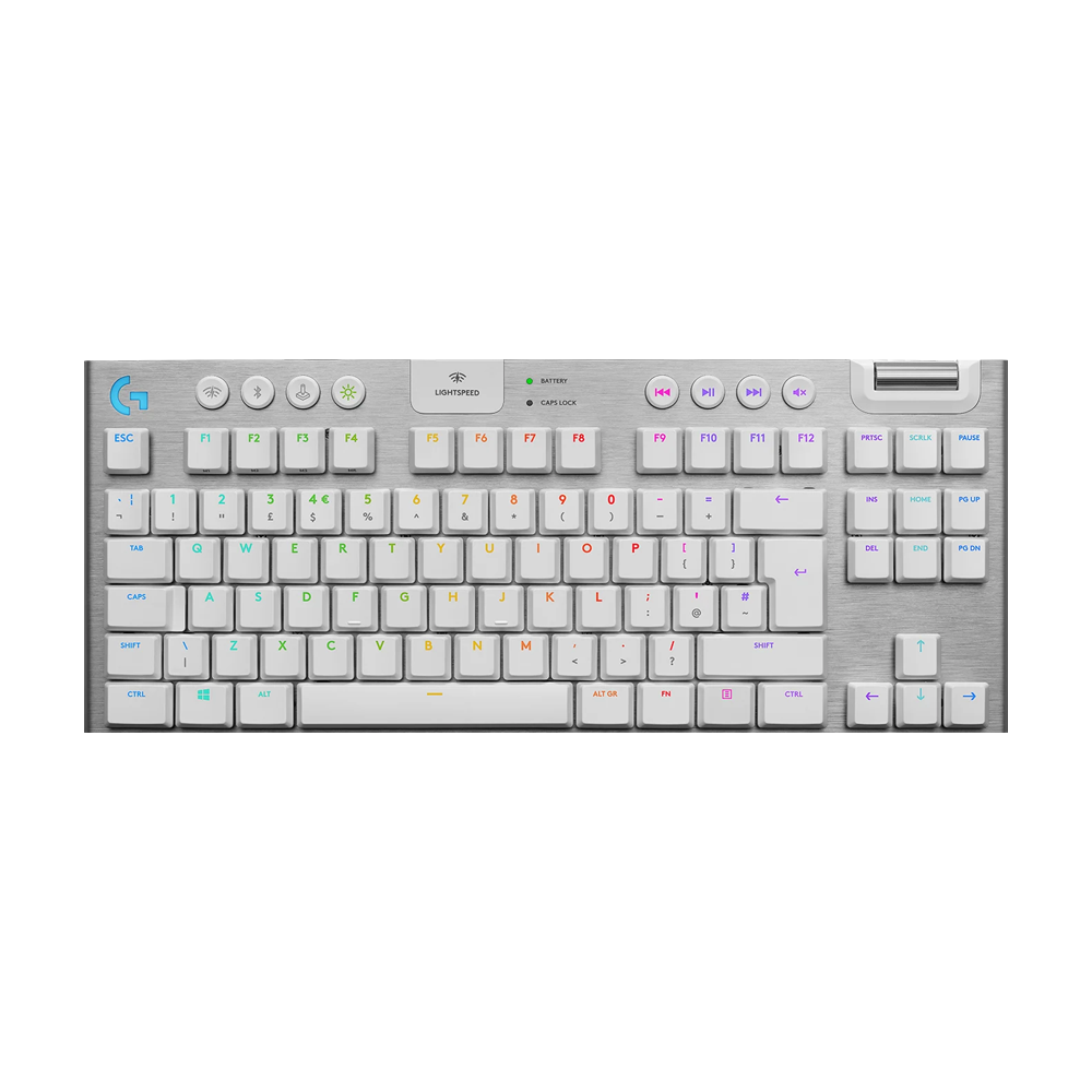 LOGITECH G915 TKL Lightspeed RGB Wireless Mechanical Keyboard - White