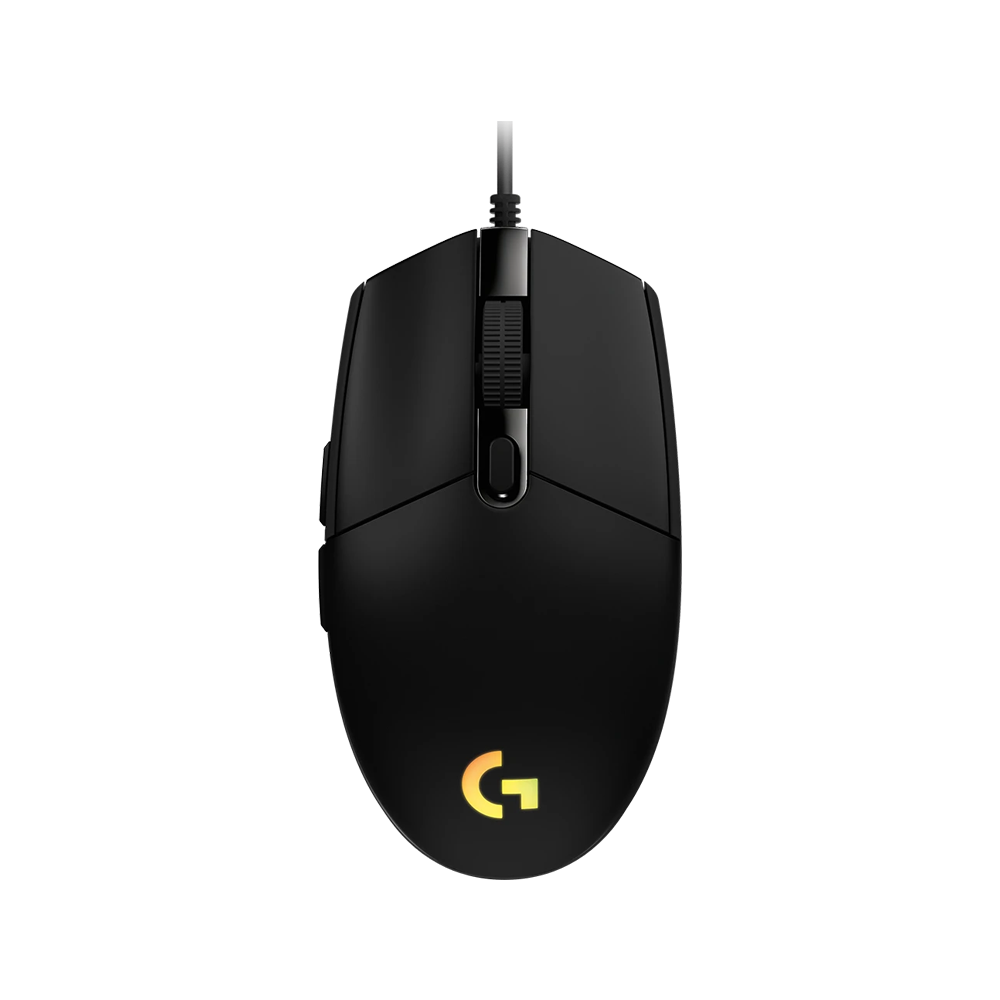LOGITECH G203 LIGHTSYNC RGB Wired Gaming Mouse - Black