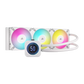 Corsair iCUE H150i ELITE RGB 360mm AIO CPU Liquid Cooler with LCD XT Display - White