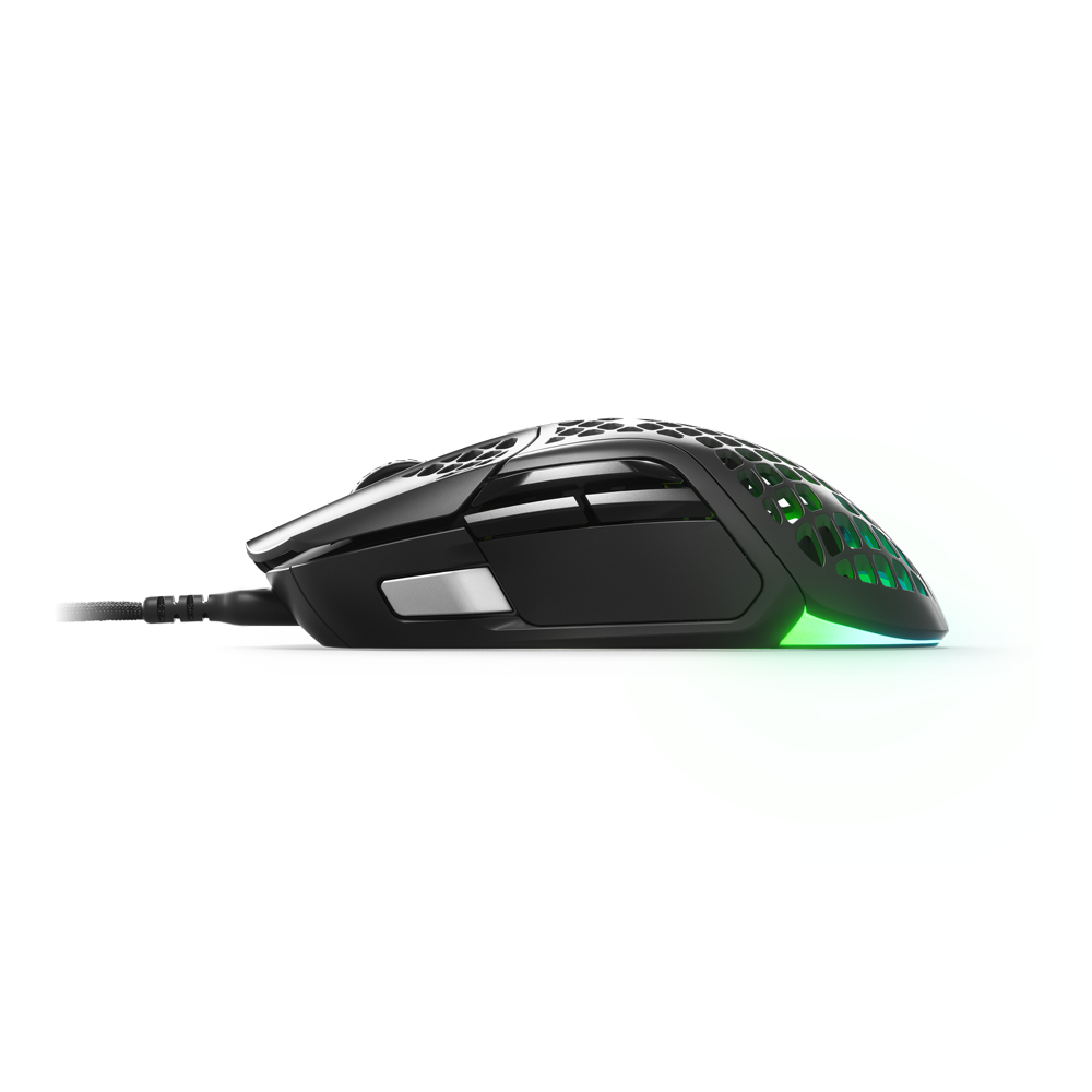 STEELSERIES AEROX 5 RGB Wired Gaming Mouse - Black