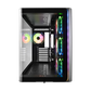 FSP M580-BA 4 RGB Fans ATX Mid Tower Case - Black