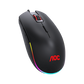 AOC GM500 RGB Wired Gaming Mouse - Black