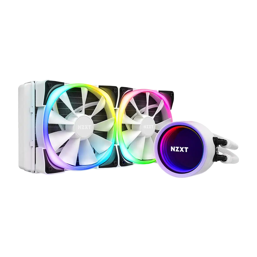 NZXT Kraken X53 RGB 240mm AIO Liquid Cooler - White