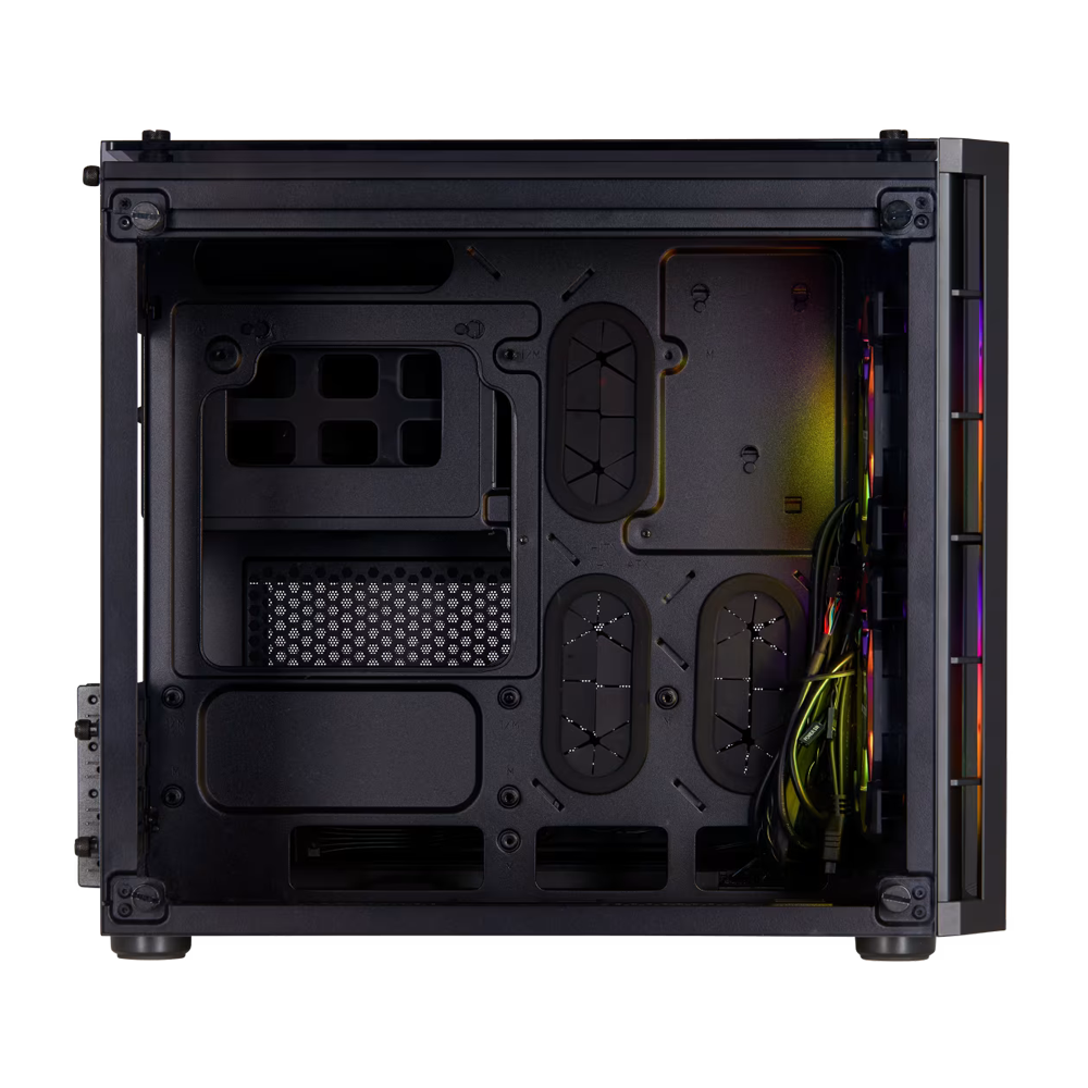 CORSAIR Crystal Series 280X RGB Micro ATX Case - Black
