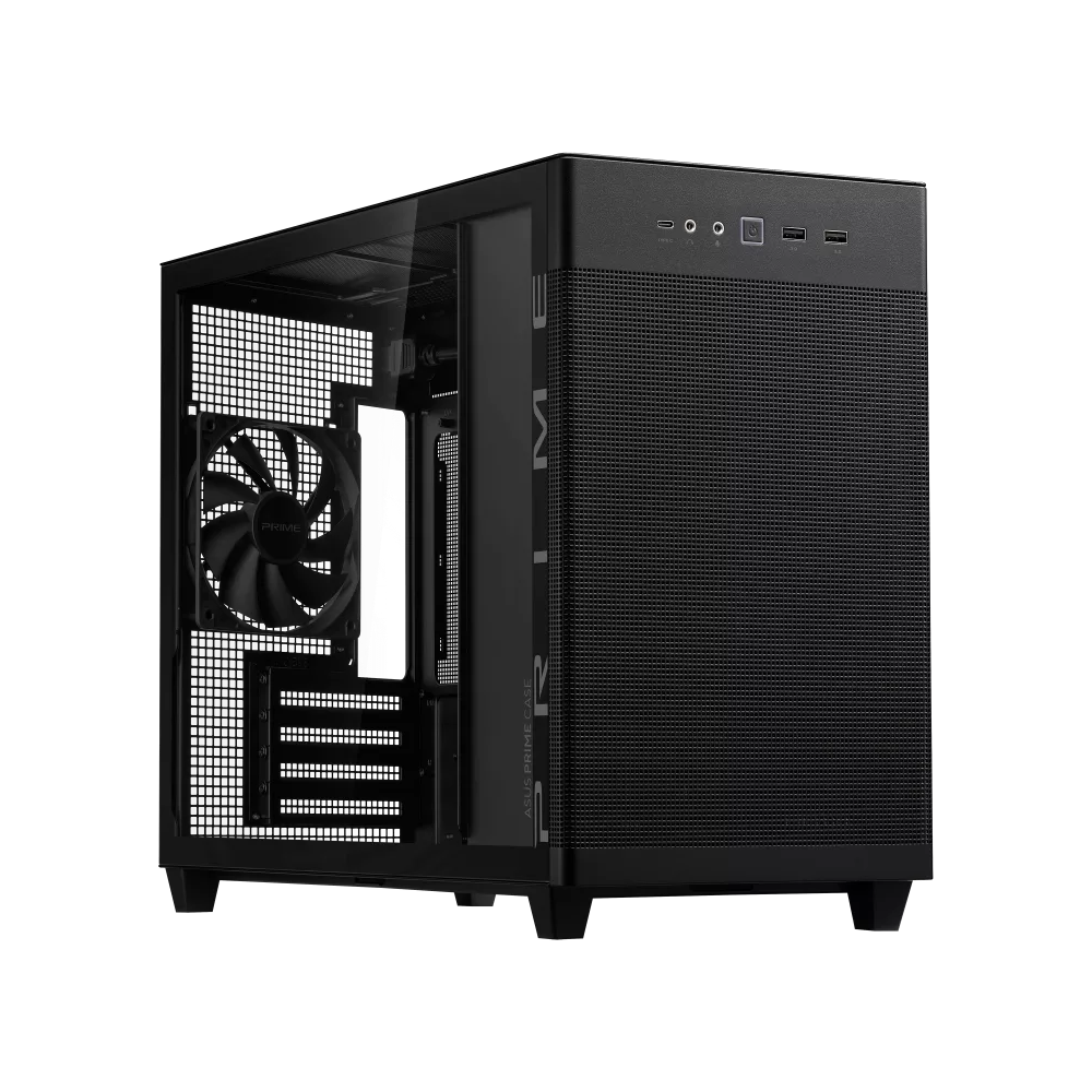 ASUS Prime AP201 ATX Case - Black