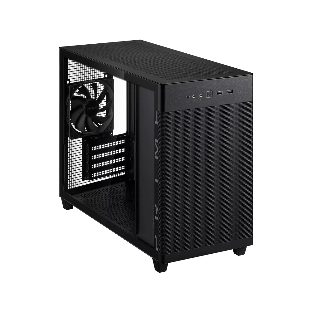 ASUS Prime AP201 ATX Case - Black