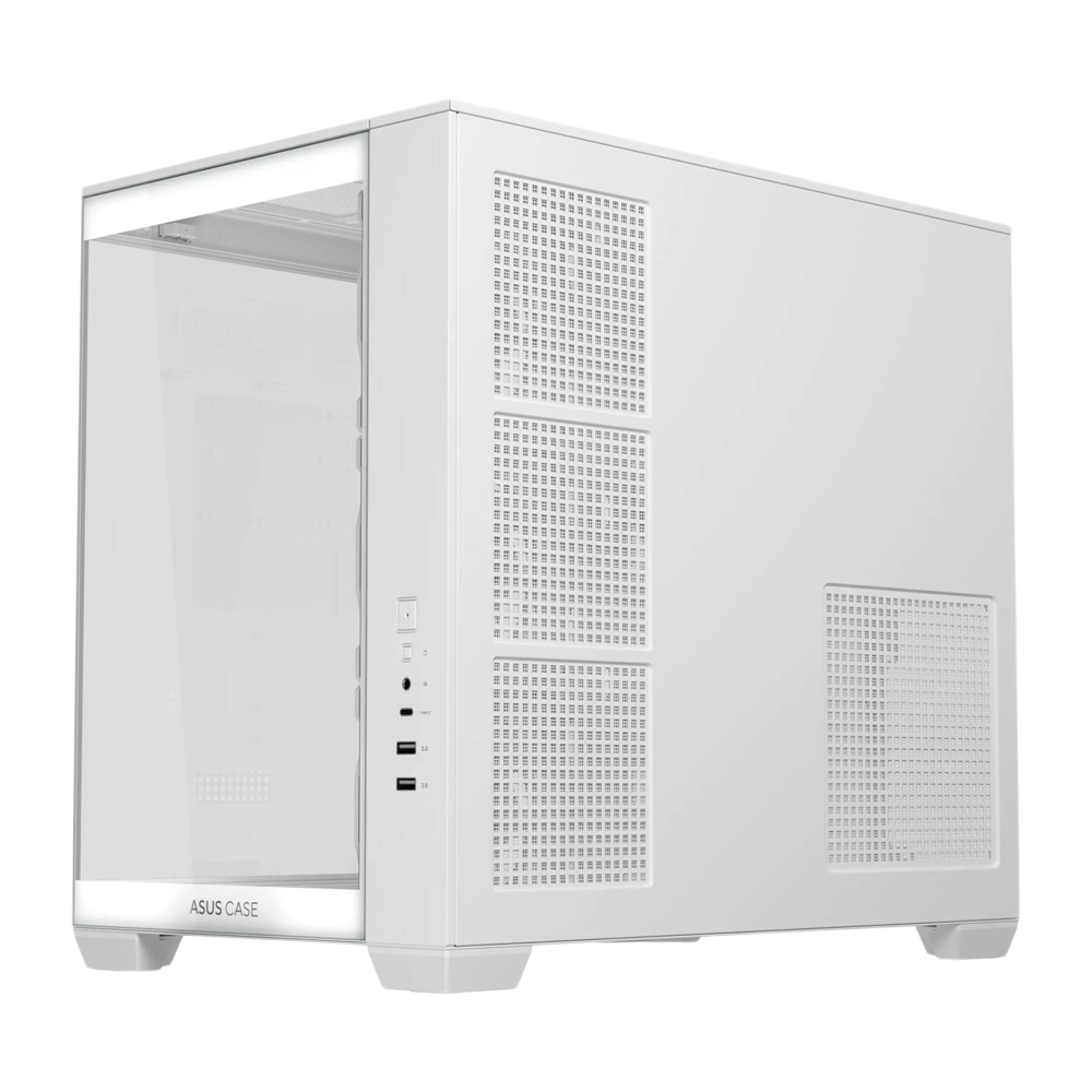 ASUS A32 PLUS ARGB Mid Tower Case - White