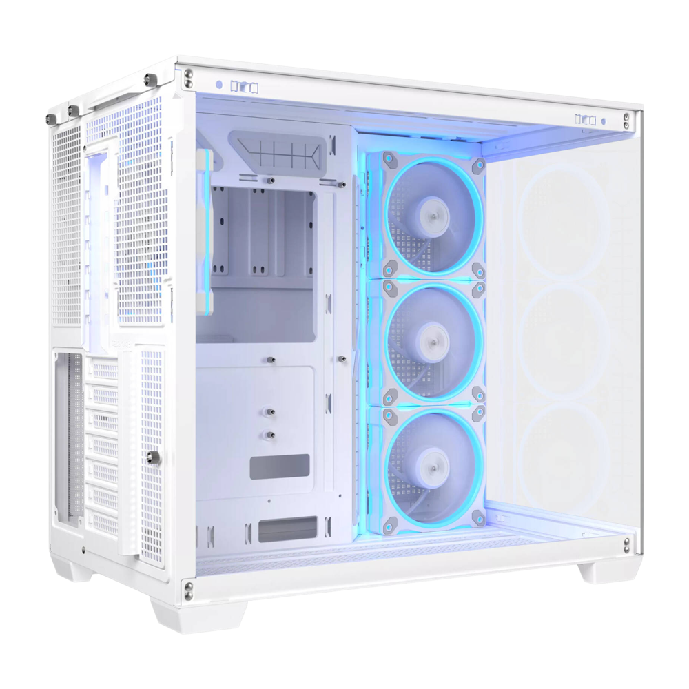 ASUS A32 PLUS ARGB Mid Tower Case - White