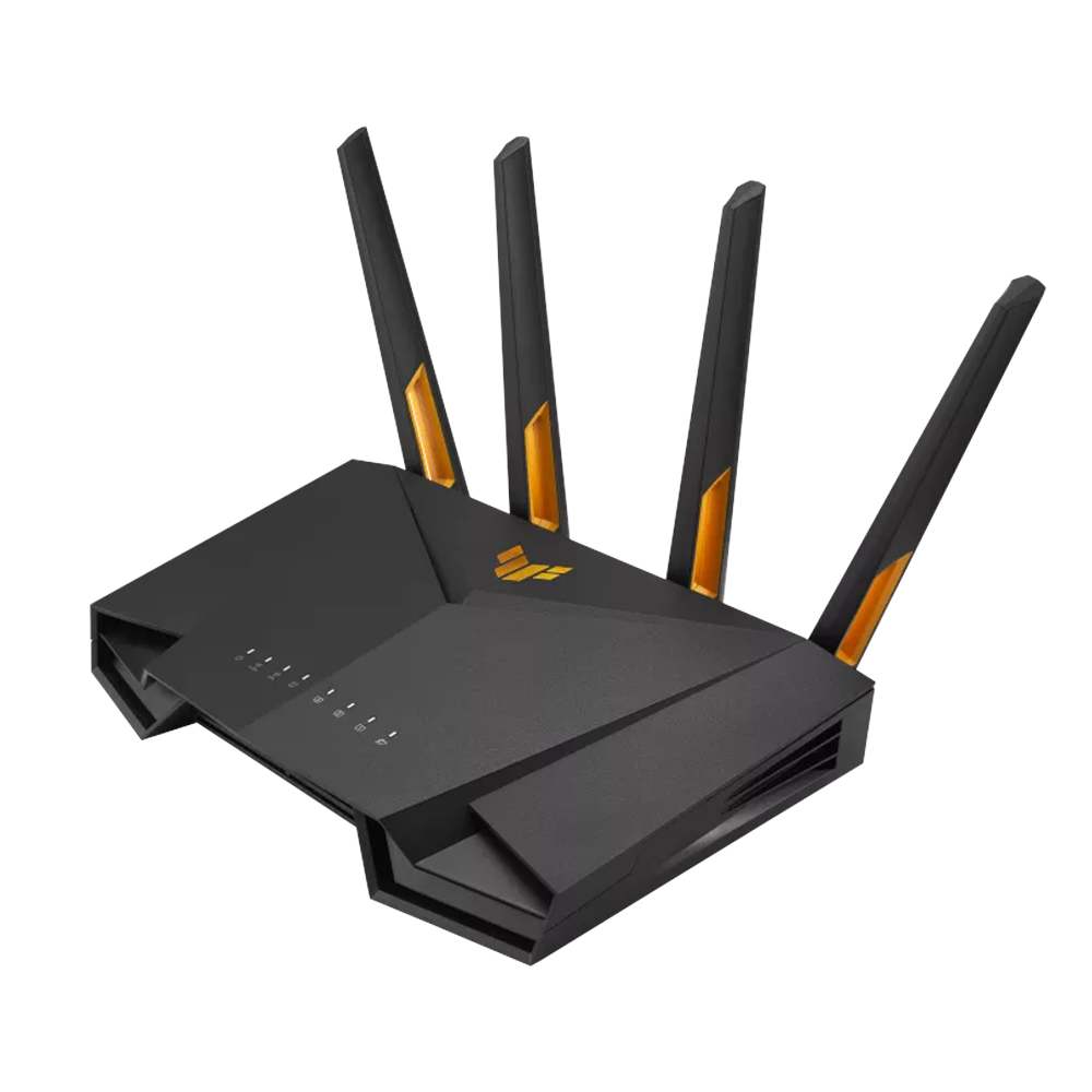 ASUS TUF Gaming AX3000 V2 Dual Band WiFi 6 Gaming Router with Mobile Game Mode - Black