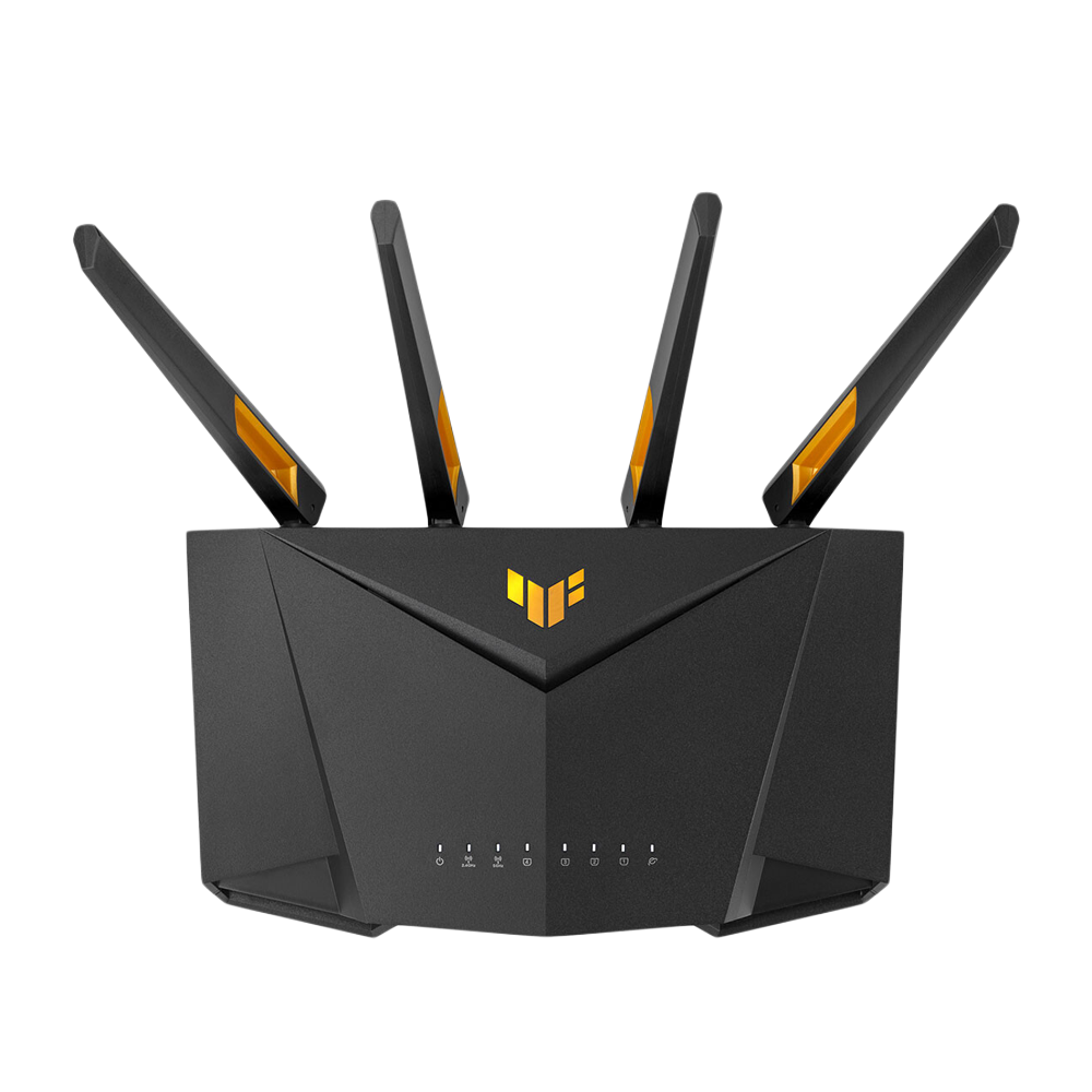 ASUS TUF Gaming AX3000 V2 Dual Band WiFi 6 Gaming Router with Mobile Game Mode - Black