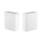 ASUS EXPERTWIFI EBM68 AX7800 Tri-Band WiFi 6 Mesh WiFi System 2 Pack - White
