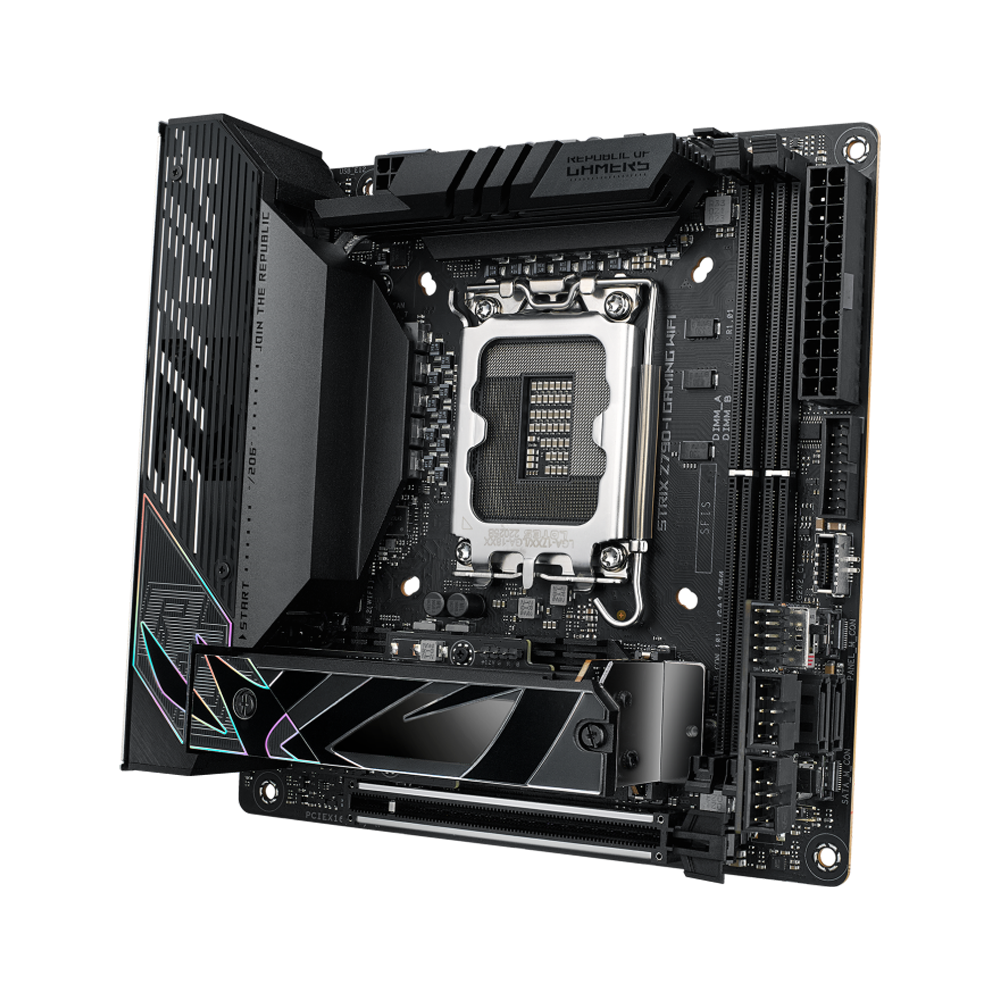 ASUS ROG STRIX Z790-I GAMING WIFI DDR5 MINI ITX Motherboard - Black