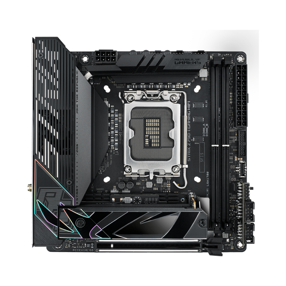 ASUS ROG STRIX Z790-I GAMING WIFI DDR5 MINI ITX Motherboard - Black