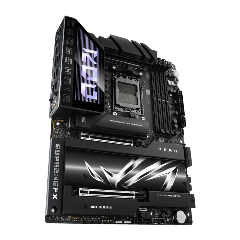 ASUS ROG CROSSHAIR X870E HERO AM5 DDR5 ATX Motherboard - Black