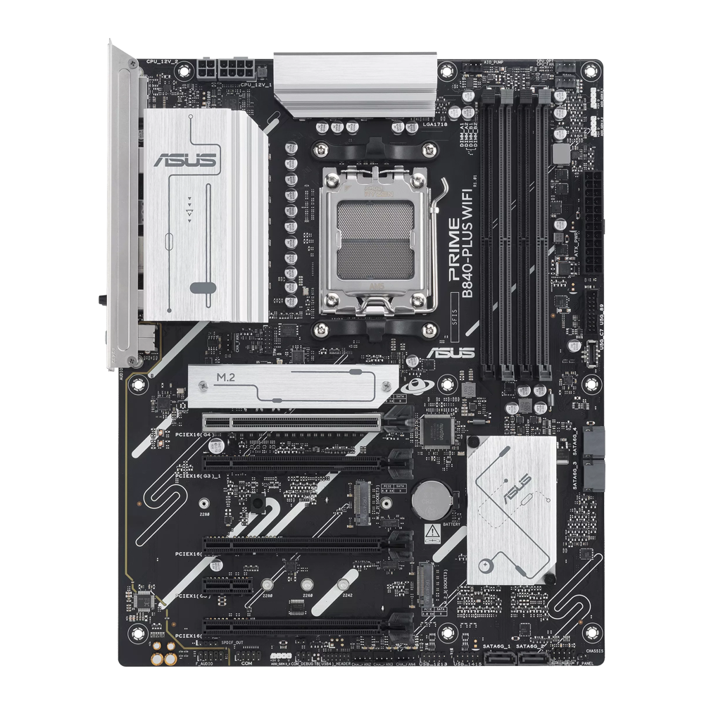 ASUS PRIME B840-PLUS WIFI DDR5 Motherboard - Black