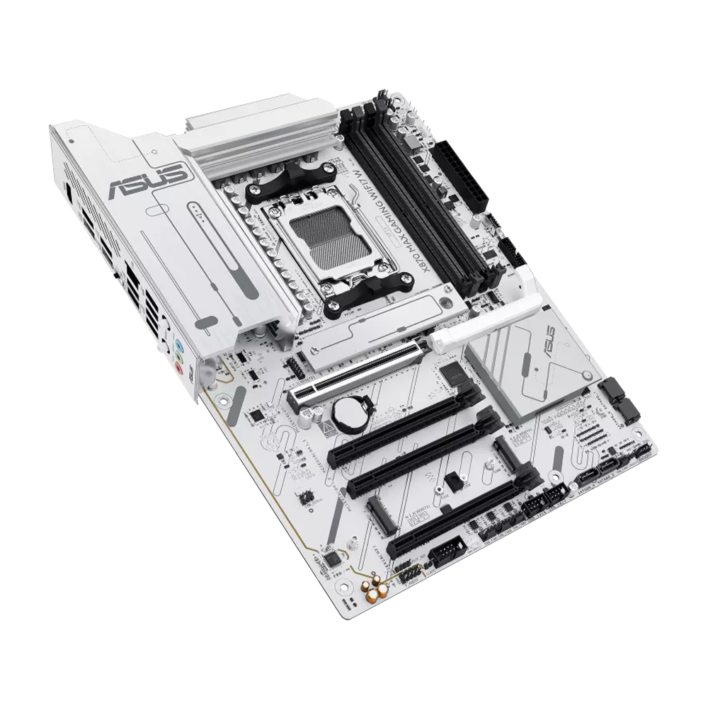 ASUS X870 MAX GAMING WIFI7 DDR5 Motherboard - White