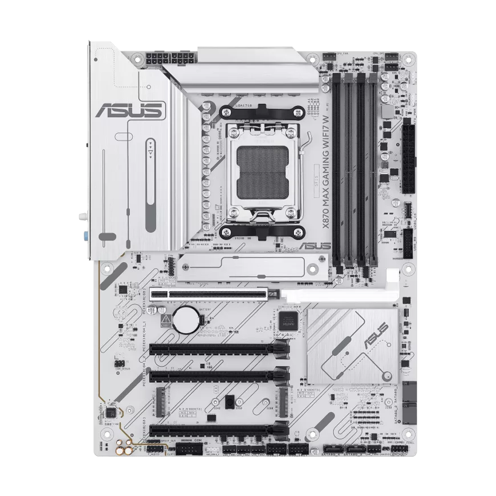 ASUS X870 MAX GAMING WIFI7 DDR5 Motherboard - White