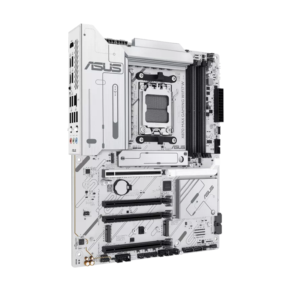 ASUS X870 MAX GAMING WIFI7 DDR5 Motherboard - White