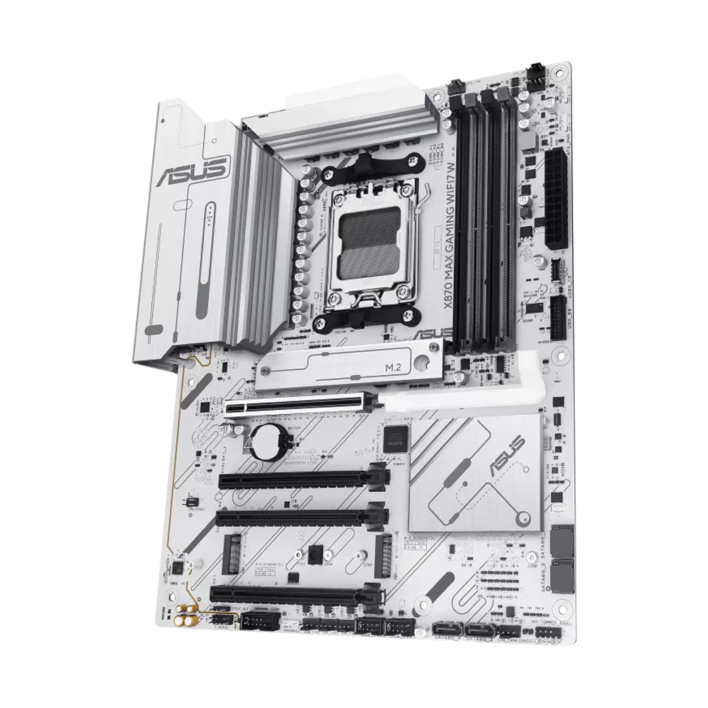 ASUS X870 MAX GAMING WIFI7 DDR5 Motherboard - White