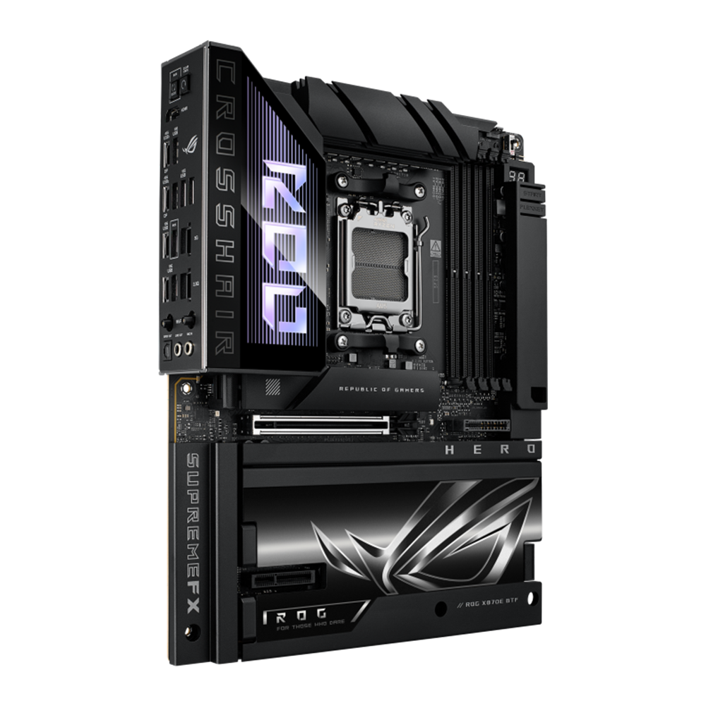 ASUS ROG CROSSHAIR X870E HERO BTF DDR5 ATX Motherboard - Black