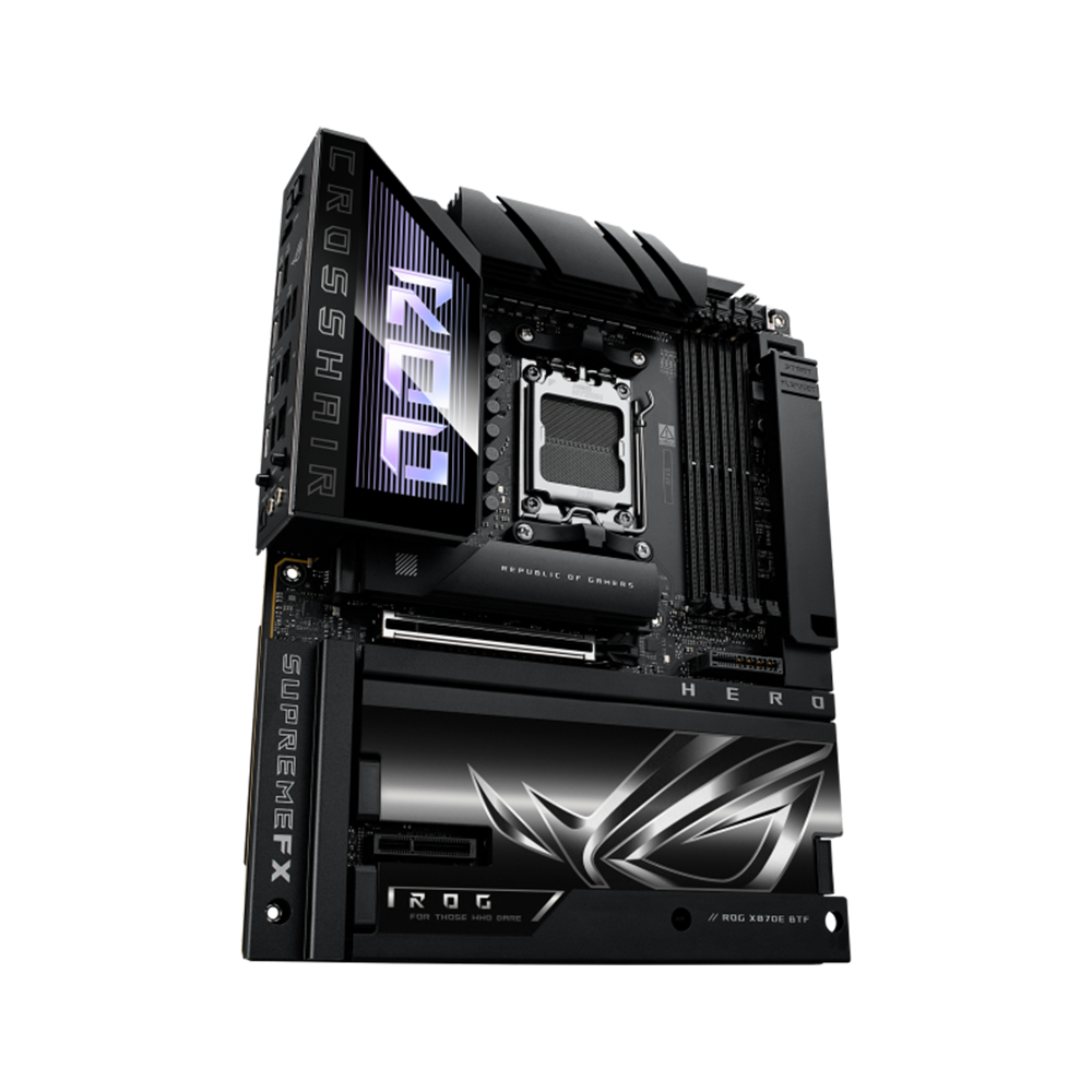ASUS ROG CROSSHAIR X870E HERO BTF DDR5 ATX Motherboard - Black