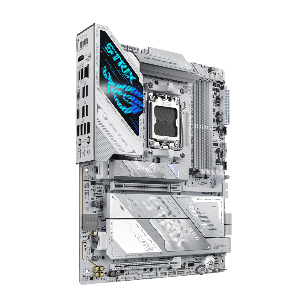 ASUS ROG STRIX X870E-A GAMING NEO DDR5 Motherboard - White
