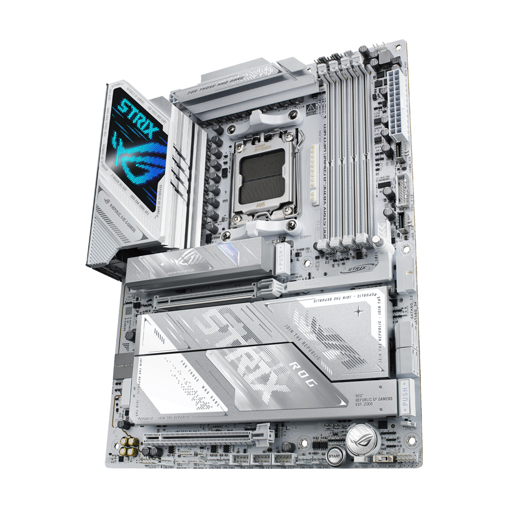 ASUS ROG STRIX X870E-A GAMING NEO DDR5 Motherboard - White