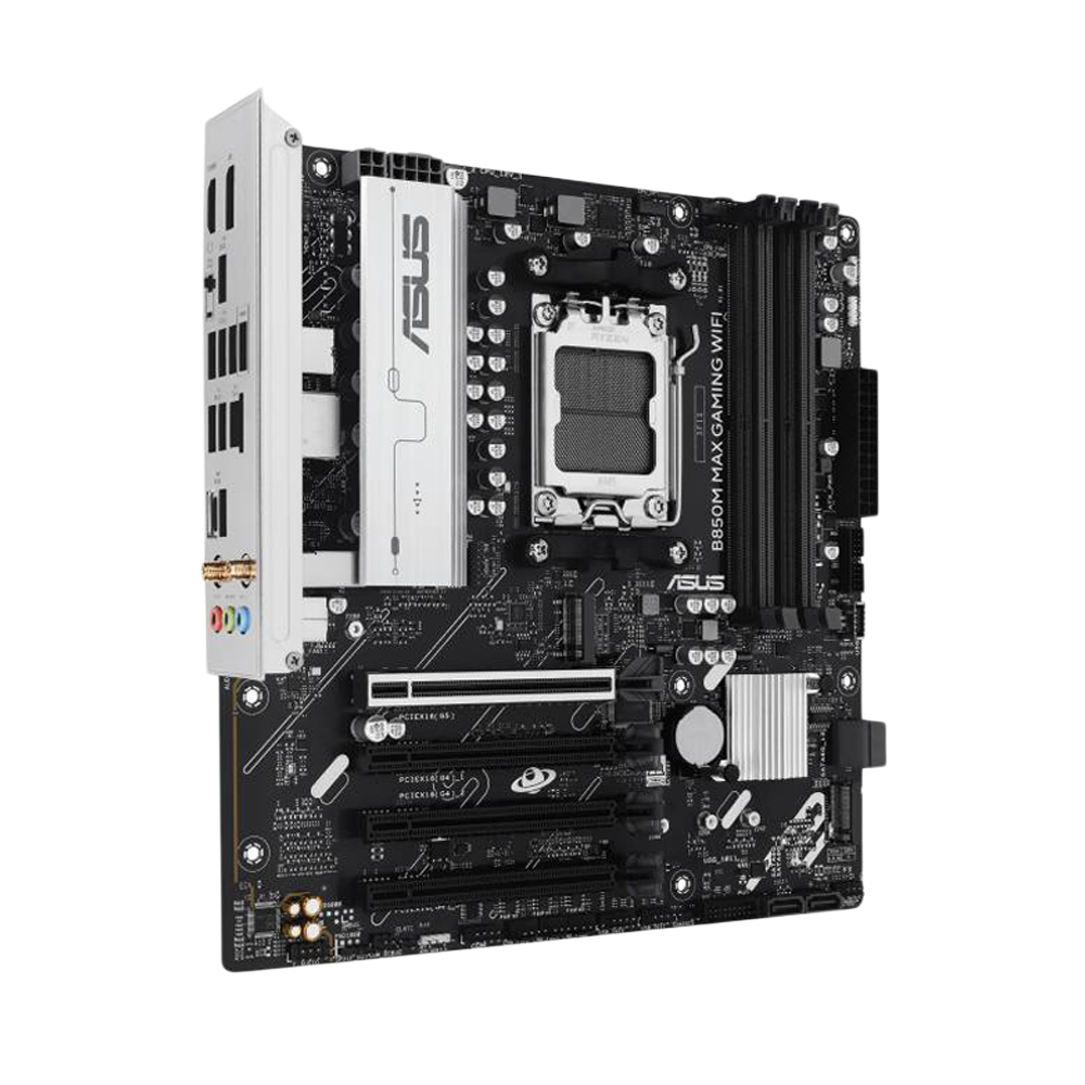 ASUS B850M MAX GAMING WIFI DDR5 Motherboard - Black
