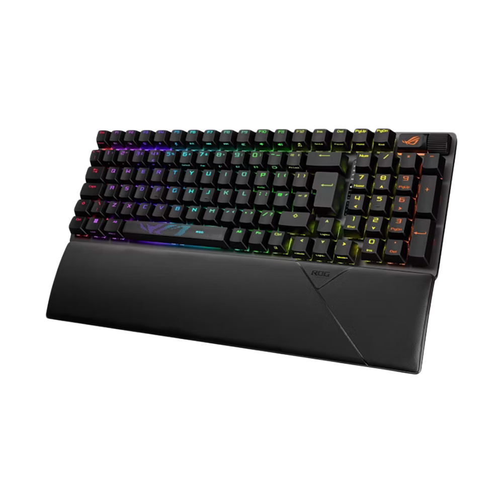 ASUS ROG STRIX SCOPE II RGB Wireless Mechanical Gaming Keyboard Arabic - Black