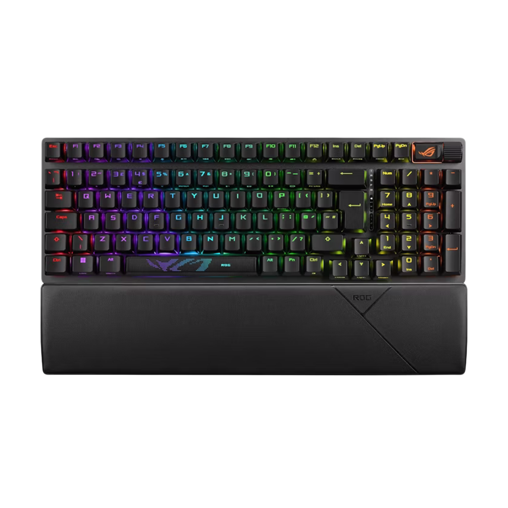 ASUS ROG STRIX SCOPE II RGB Wireless Mechanical Gaming Keyboard Arabic - Black