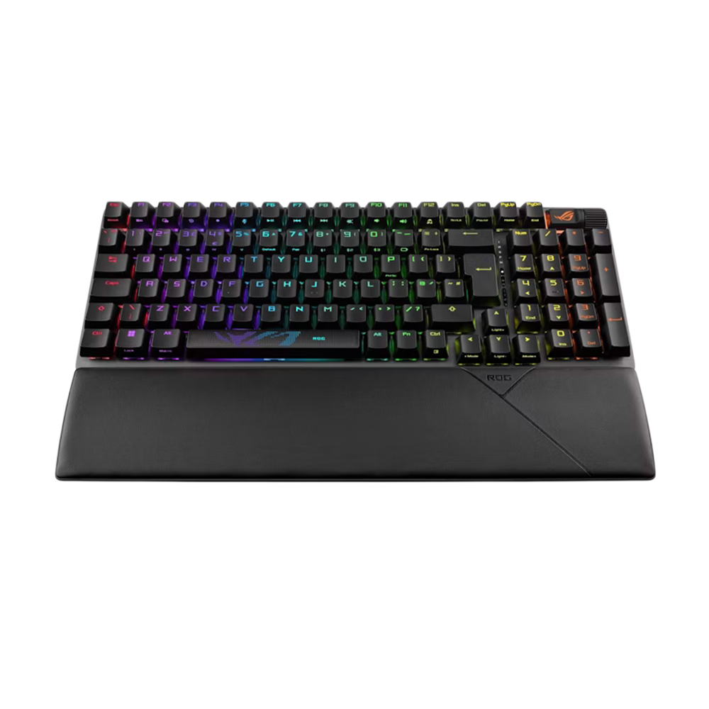 ASUS ROG STRIX SCOPE II RGB Wireless Mechanical Gaming Keyboard Arabic - Black