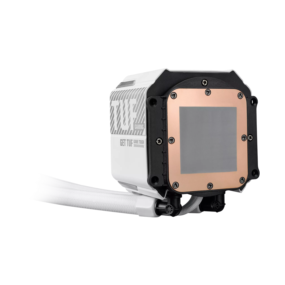 ASUS TUF GAMING III 360 ARGB LCD CPU Liquid Cooler - White