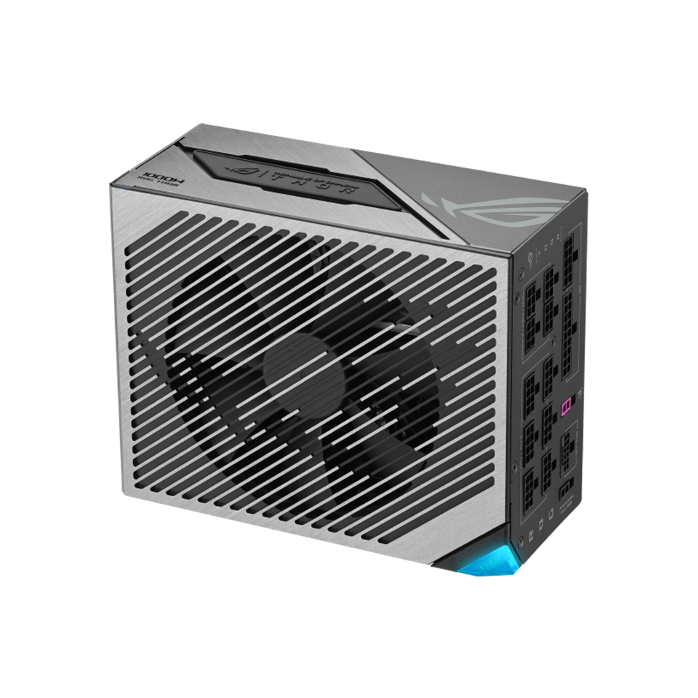 ASUS ROG Thor 1000W Platinum III 80 Plus Platinum ATX 3.1 PCIe Gen 5 Power Supply - Black