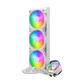 Cooler Master MasterLiquid 360 Atmos ARGB CPU Liquid Cooler - White
