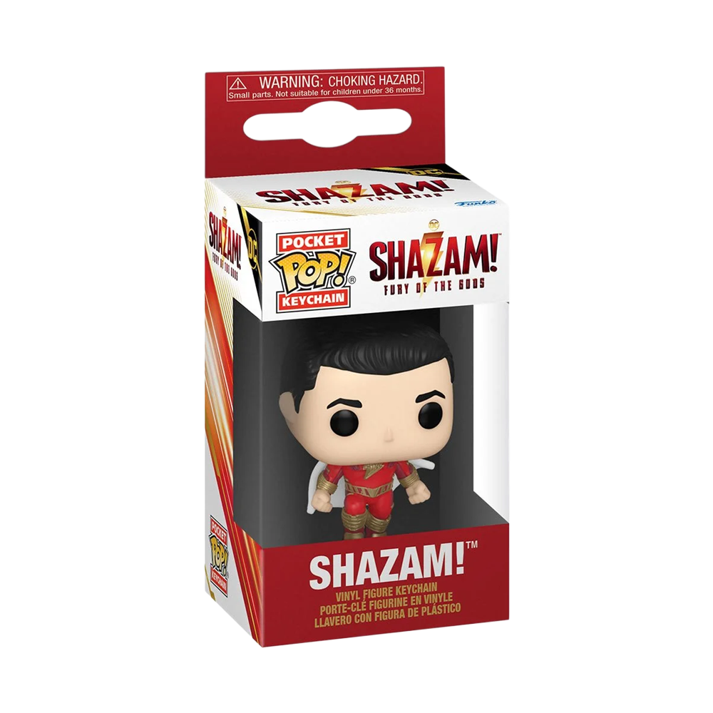 POP KEYCHAIN: DC COMICS- SHAZAM! FURY OF THE GODS SHAZAM!