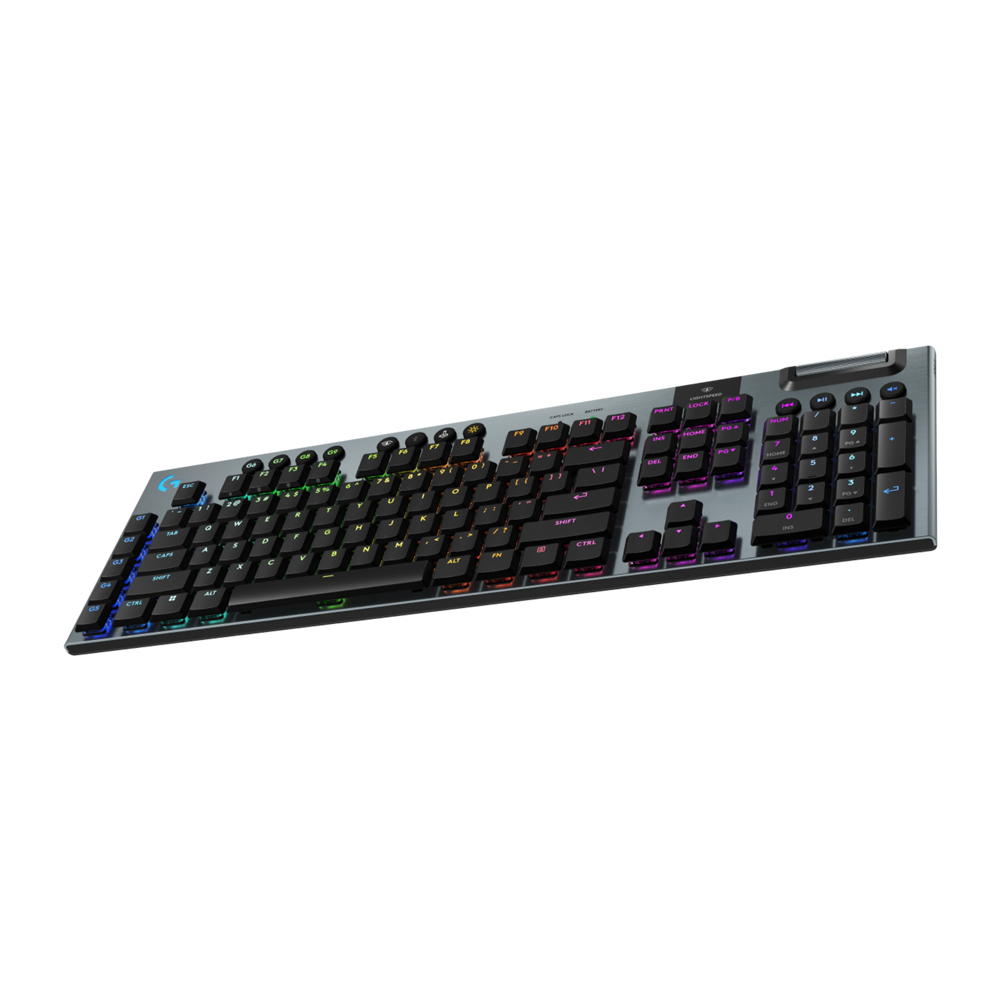 LOGITEH G915 X LIGHTSPEED TKL TACTILE Low Profile RGB Wireless Gaming Keyboard (Display Unit) - Black