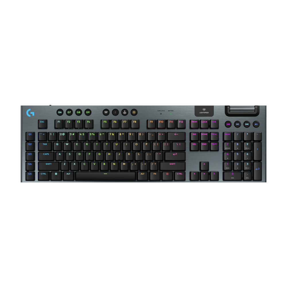 LOGITEH G915 X LIGHTSPEED TKL TACTILE Low Profile RGB Wireless Gaming Keyboard (Display Unit) - Black