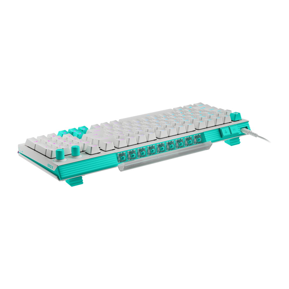 LOGITECH G512 X 98% Wired Gaming keyboard - White