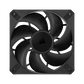 CORSAIR RS120 MAX 120mm PWM Thick Single Fan - Black