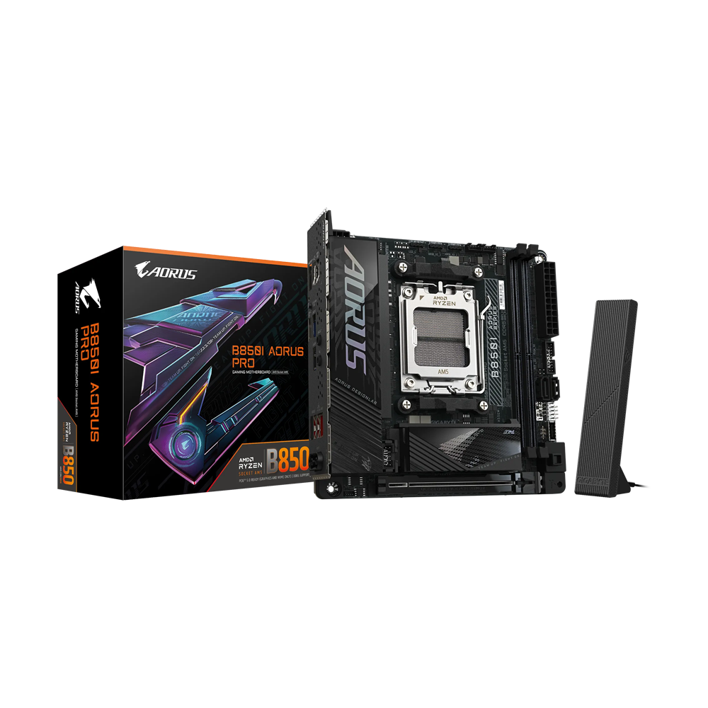 GIGABYTE B850I AORUS PRO DDR5 Motherboard - Black