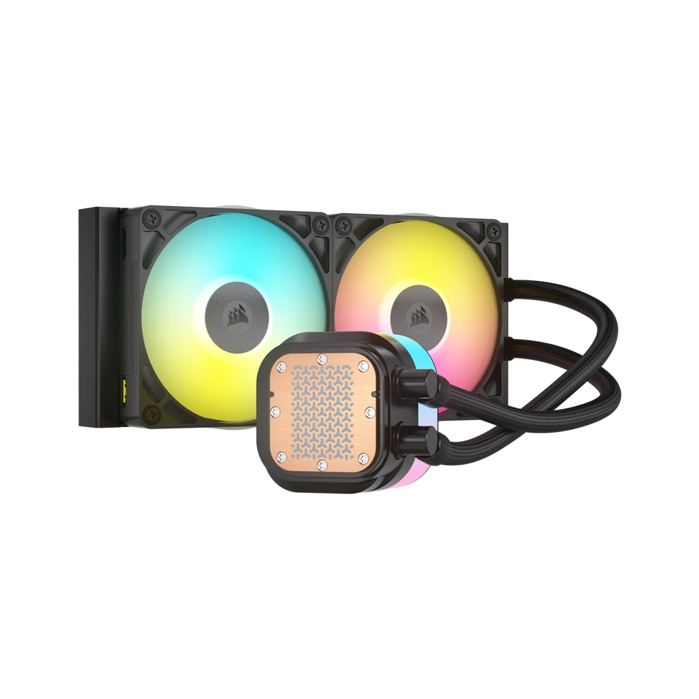 CORSAIR iCUE LINK TITAN 240 RX RGB AIO Liquid CPU Cooler - Black