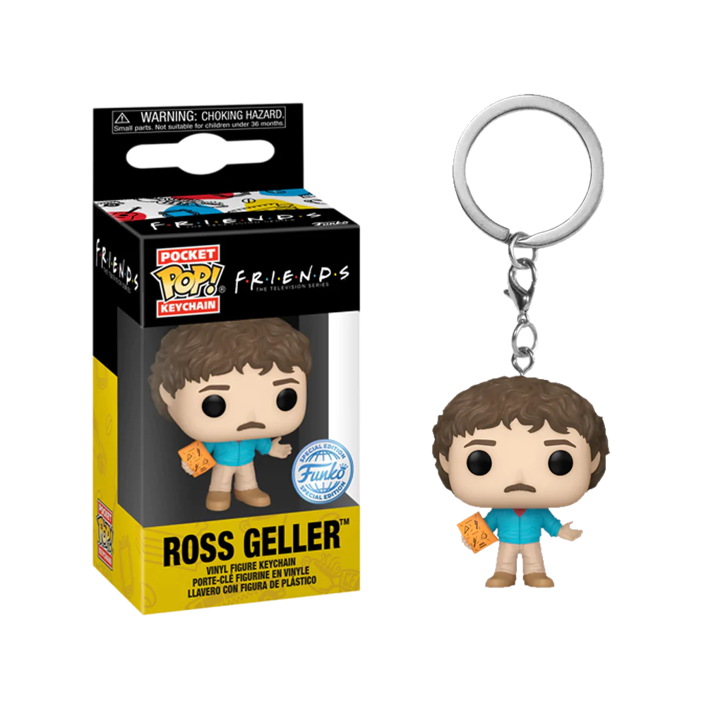 POP KEYCHAIN: FRIENDS- ROSS GELLER (EXC)