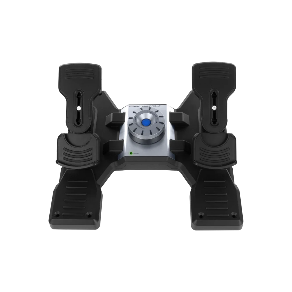 LOGITECH PROFESSIONAL SIMULATION RUDDER PEDALS WITH TOE BRAKE